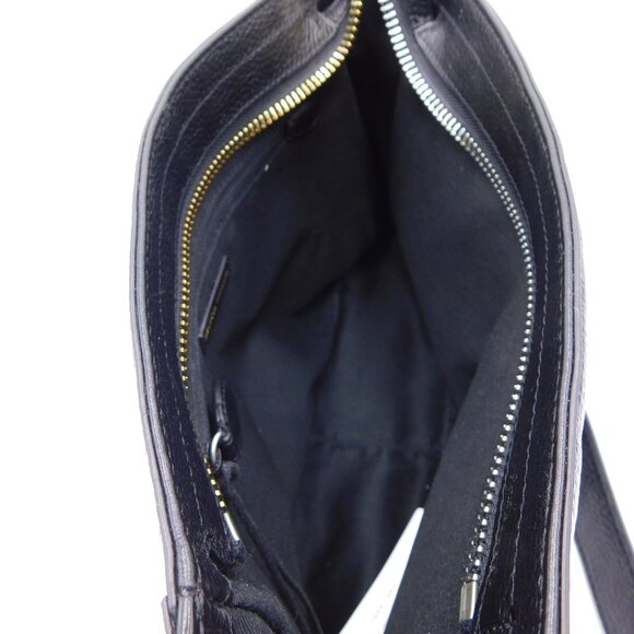 Rebecca Minkoff M.A.B. Crossbody Bag | Black Pebbled Leather | EUC with Tags - Picture 10 of 12